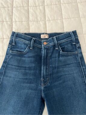Mother High-Rise Dark Blue Women’s Jeans
